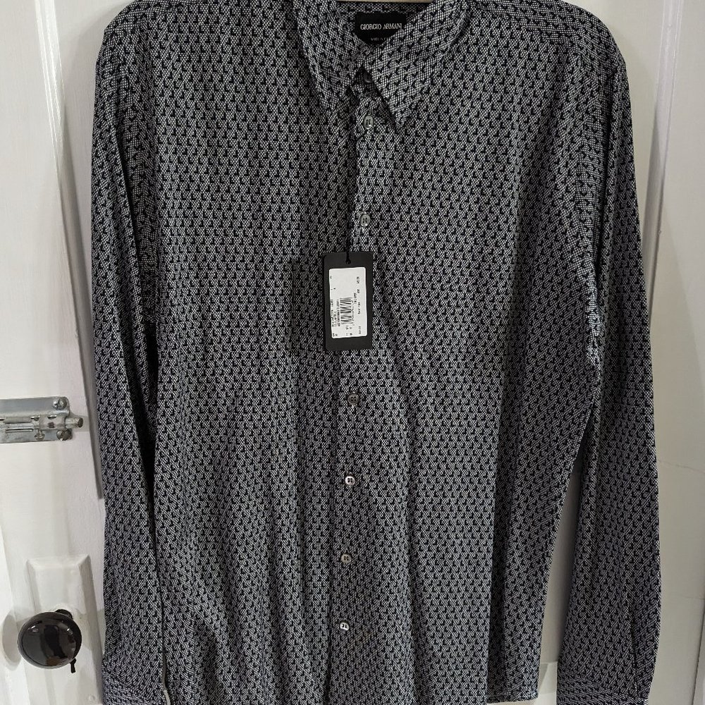 Designer dress shirt long sleeve
